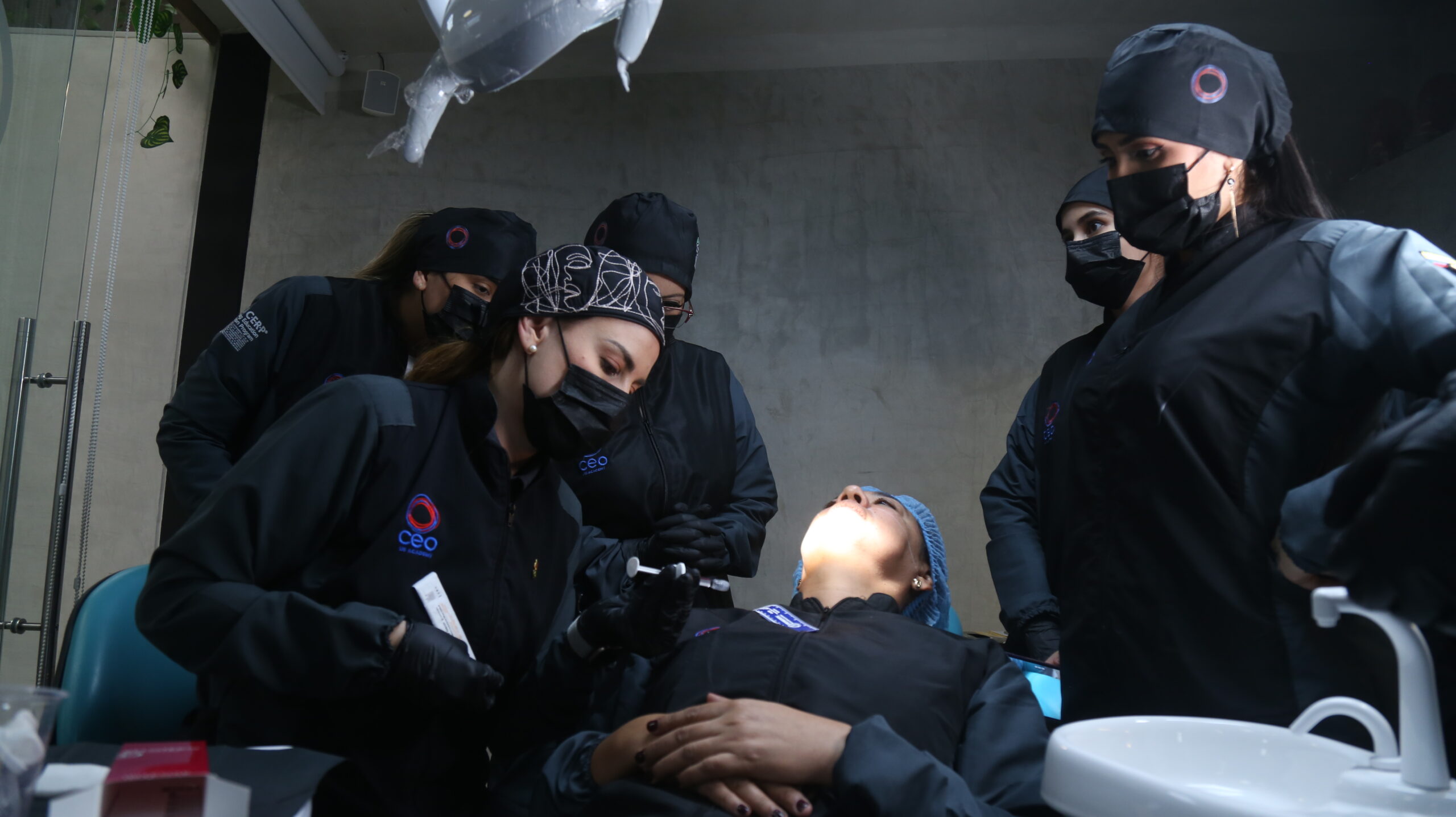 Práctica en entrenamiento orofacial